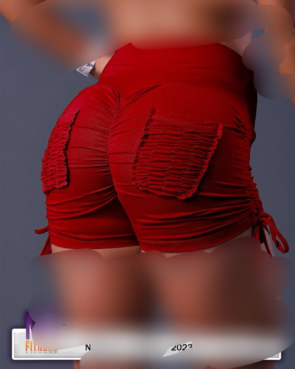 شورتک زنانه پشت چیندار راین